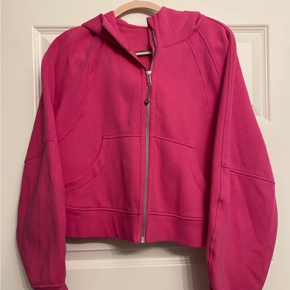 sonic pink lululemon scuba - Picture 2 of 3